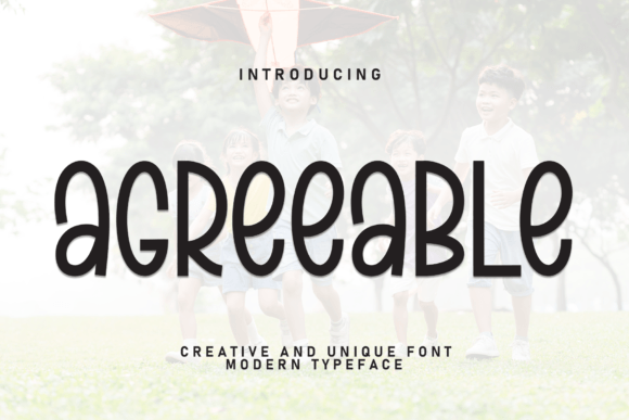 Agreeable: The Sans-Serif Font for Modern, Polished Design