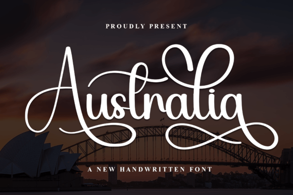 Australia: A Sweet Handwritten Font for Authentic Designs