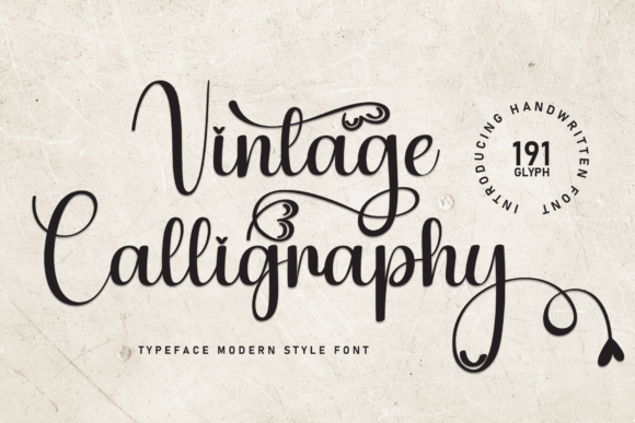 Discover the Charm of Vintage Calligraphy for Your Designs