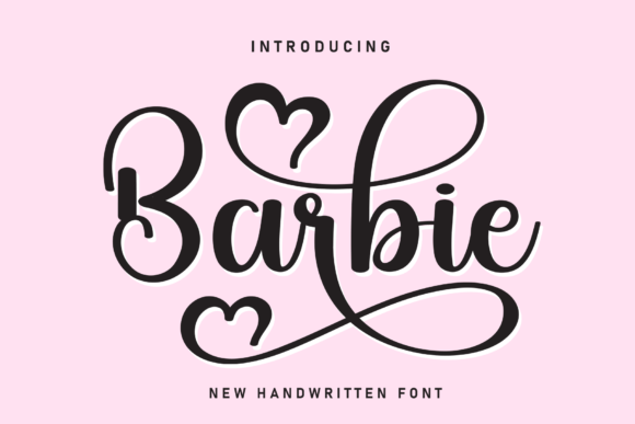 Discovering the Fresh Appeal of the Barbie Handwritten Font