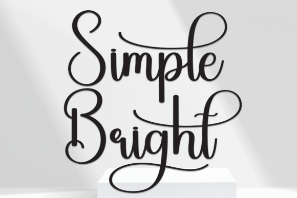 Simple Bright: The Handwritten Font for Authentic Design